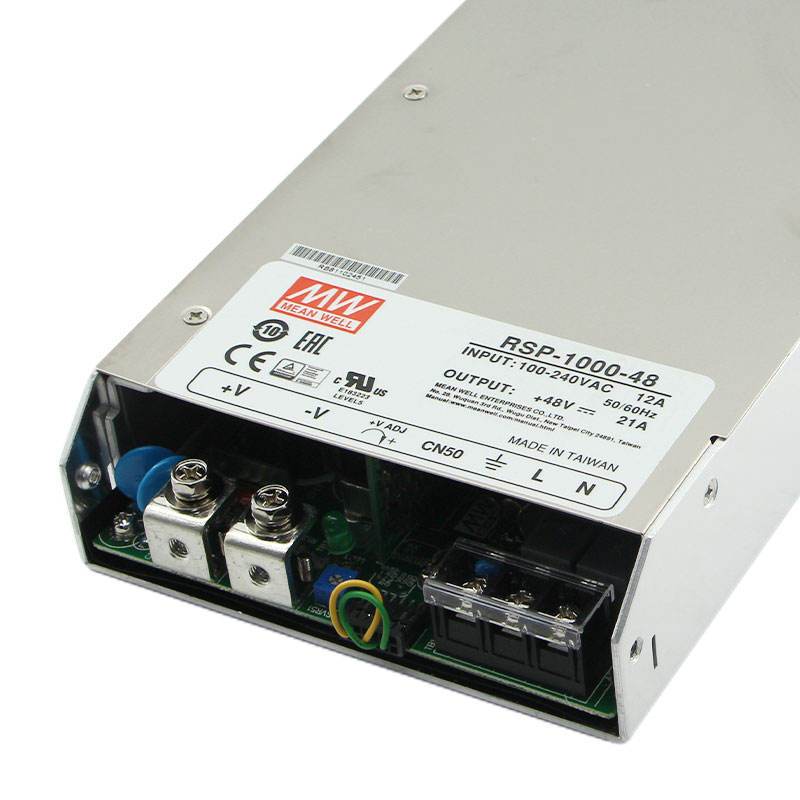 Original MEAN WELL RSP-1000W เลเซอร์กําลังสูง PFC switching Power supply 12 V/15/24 V/27/48 ขนาน RSP