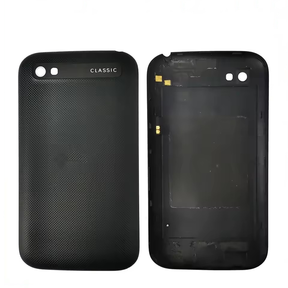 สําหรับ BlackBerry Classic Q20 แบตเตอรี่ฝาหลังประตูเปลี่ยนป้องกันทนทานฝาหลัง
