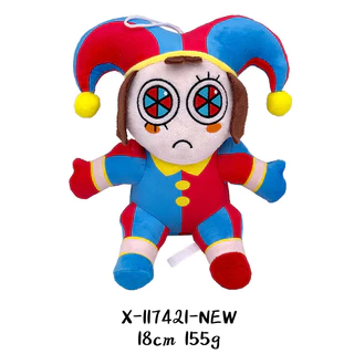 17 รูปแบบ Amazing Digital Circus Plush Pomni และ Jax Plushie ตุ๊กตาของเล่นตุ๊กตาสัตว์น่ารักวันเกิดสําหรับเด็กเด็กคริสต์มาส