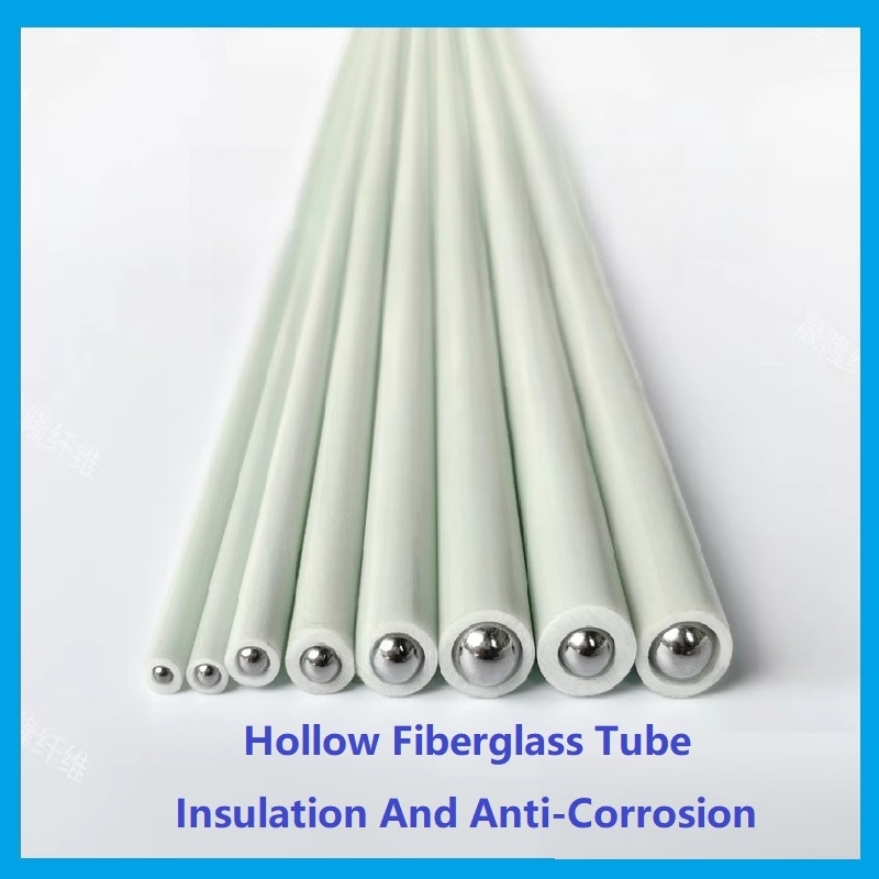 อุตสาหกรรม-เกรด Positive Tolerance ท่อไฟเบอร์กลาส - แท่งพลาสติกฉนวนกันความร้อน Hollow FRP Bar พร้อมค