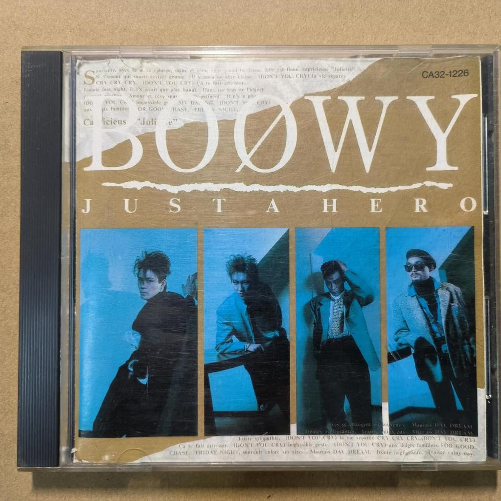 Boowy Just A Hero Pop rock, New Wave j-rock 1986 cd
