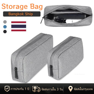 [พร้อมส่งในไทย] กระเป๋าจัดเก็บอุปกรณ์ดิจิทัล กันน้ํา ผ้าออกซ์ฟอร์ด สําหรับจัดเก็บสายหูฟัง USB