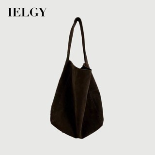 IELGY Ladies Large Capacity Commuter Melades Suede Shoulder …
