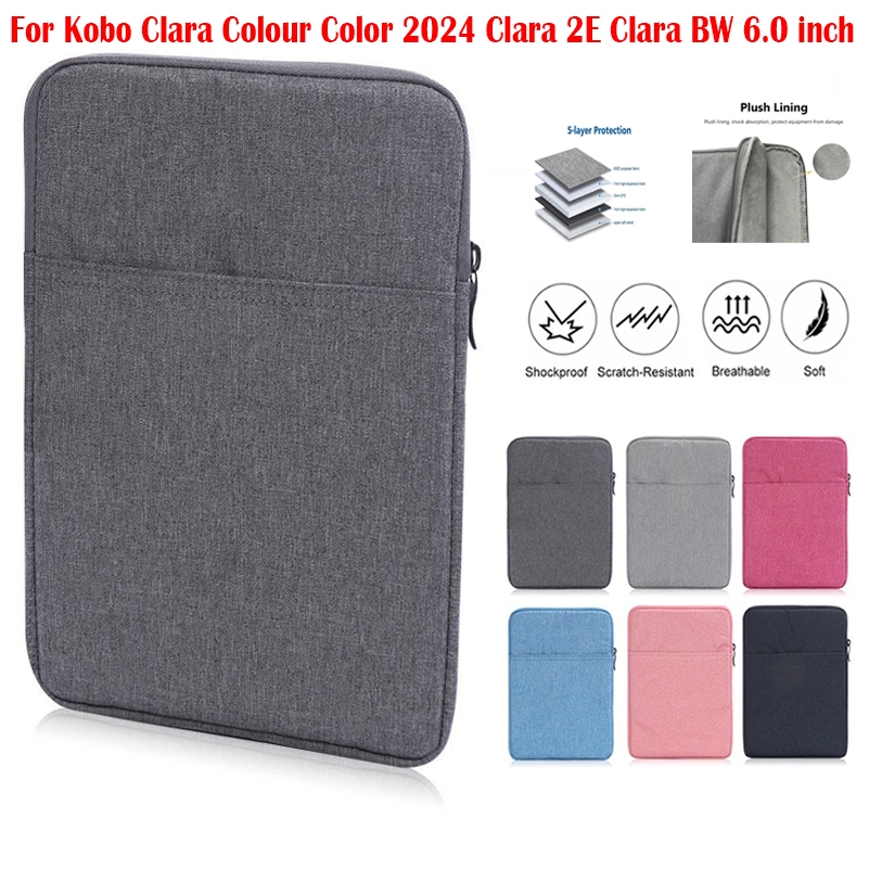 สําหรับ Kobo Clara สีปี 2024 Kobo Clara 2E Kobo Clara BW 6.0 นิ้ว N365 N367 N506 E-book คุณภาพสูง Ox