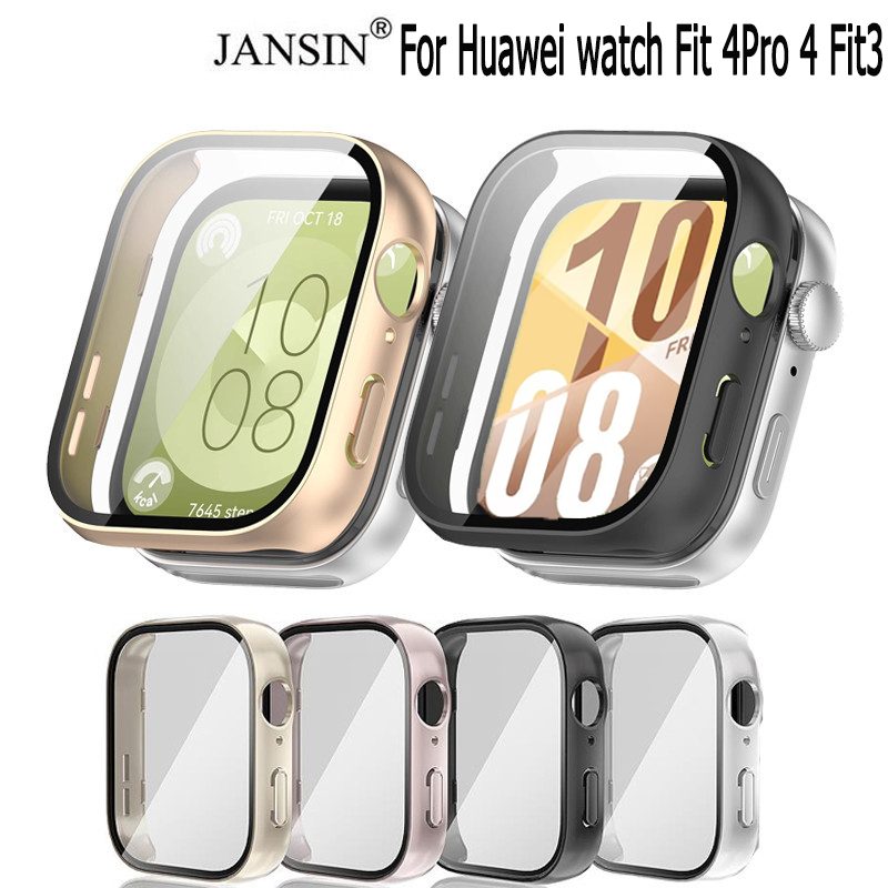 Pc Hard Glass Screen Protector Case สําหรับ Huawei watch Fit 4 Pro 4 fit 3 Smart watch matte cover