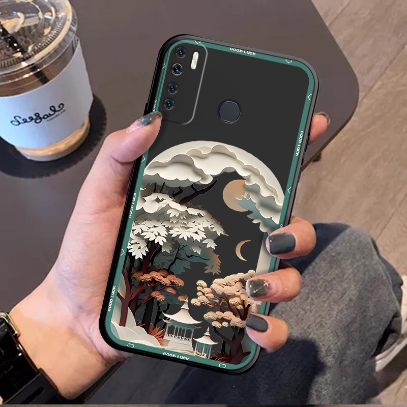 เคสสําหรับ INFINIX X655 CAMON 15 SPARK 5 KE5 CD7 สไตล์ท่าเรือซีรีส์ Sauron Soft TPU PHONE CASE