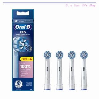 สําหรับ Oral b หัวแปรงเติมทดแทนแปรงสีฟันไฟฟ้า EB60 Sensitive Clean 4&8 ชิ้น