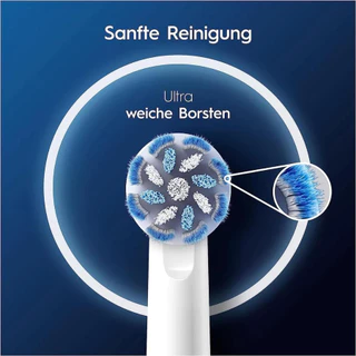 สําหรับ Oral b หัวแปรงเติมทดแทนแปรงสีฟันไฟฟ้า EB60 Sensitive Clean 4&8 ชิ้น