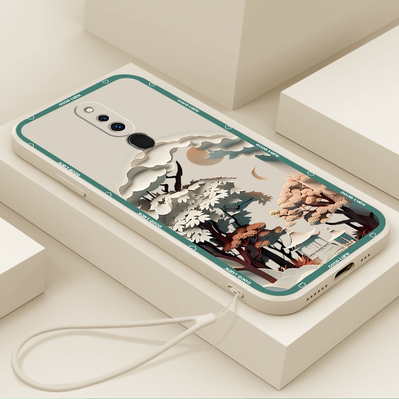 เคสสําหรับOPPO F11 PRO F11 OPPO A71 A59S F1S OPPO A15 A15S A35 ท่าเรือสไตล์Series Sauron Soft TPUเคสโทรศัพท์