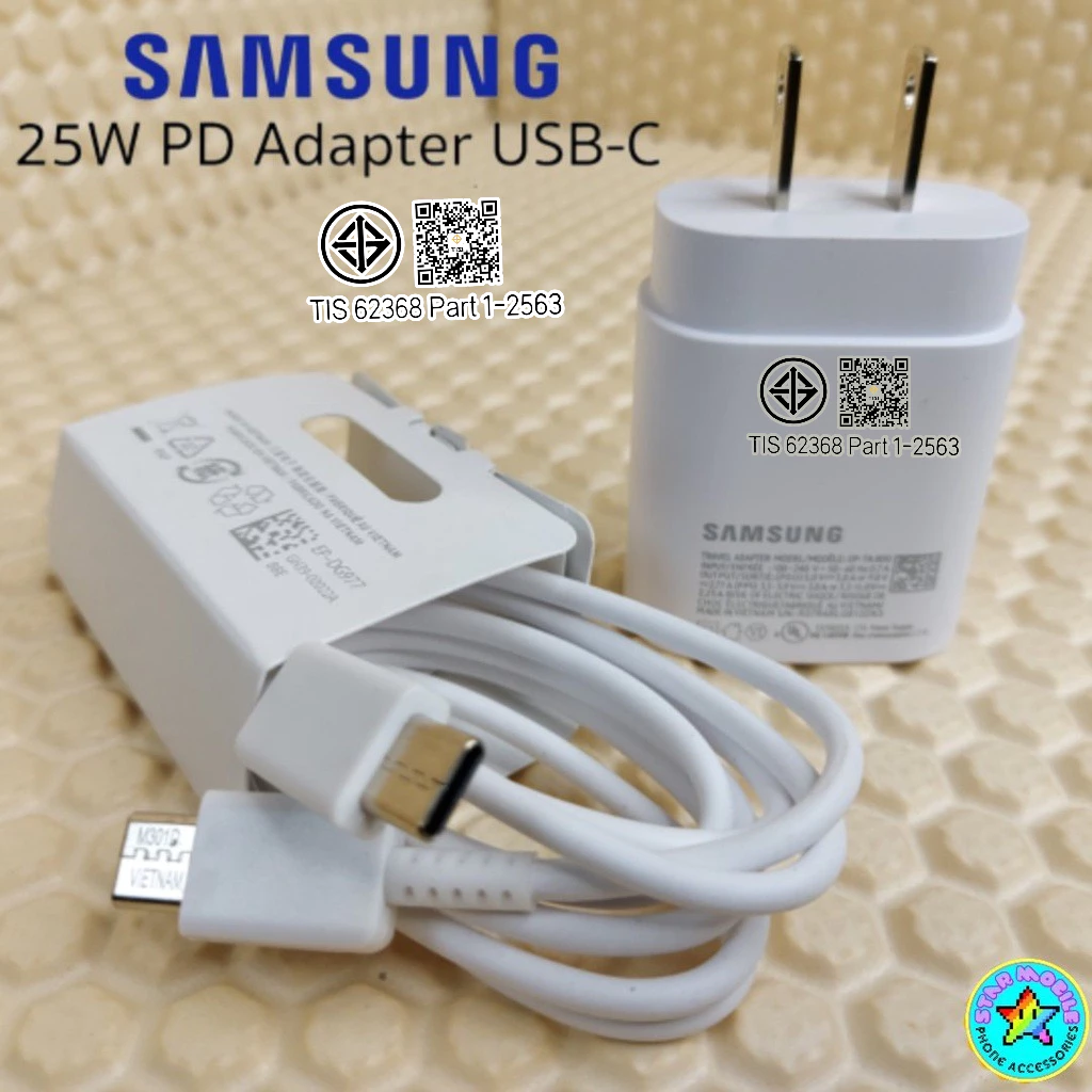 ที่ชาร์จ Samsung S21 plus 25W Usb-C to Type-C ซัมซุง หัวชาร์จ US สายชาร์จ 2เมตร Super Fast Charge ชาร์จด่วน เร็ว ไว