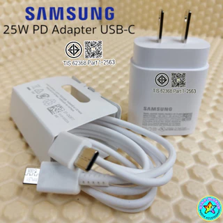 ที่ชาร์จ Samsung S21 plus 25W Usb-C to Type-C ซัมซุง หัวชาร์จ US สายชาร์จ 2เมตร Super Fast Charge ชาร์จด่วน เร็ว ไว