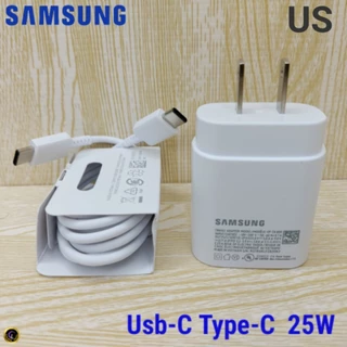 ที่ชาร์จ Samsung S21 plus 25W Usb-C to Type-C ซัมซุง หัวชาร์จ US สายชาร์จ 2เมตร Super Fast Charge ชาร์จด่วน เร็ว ไว