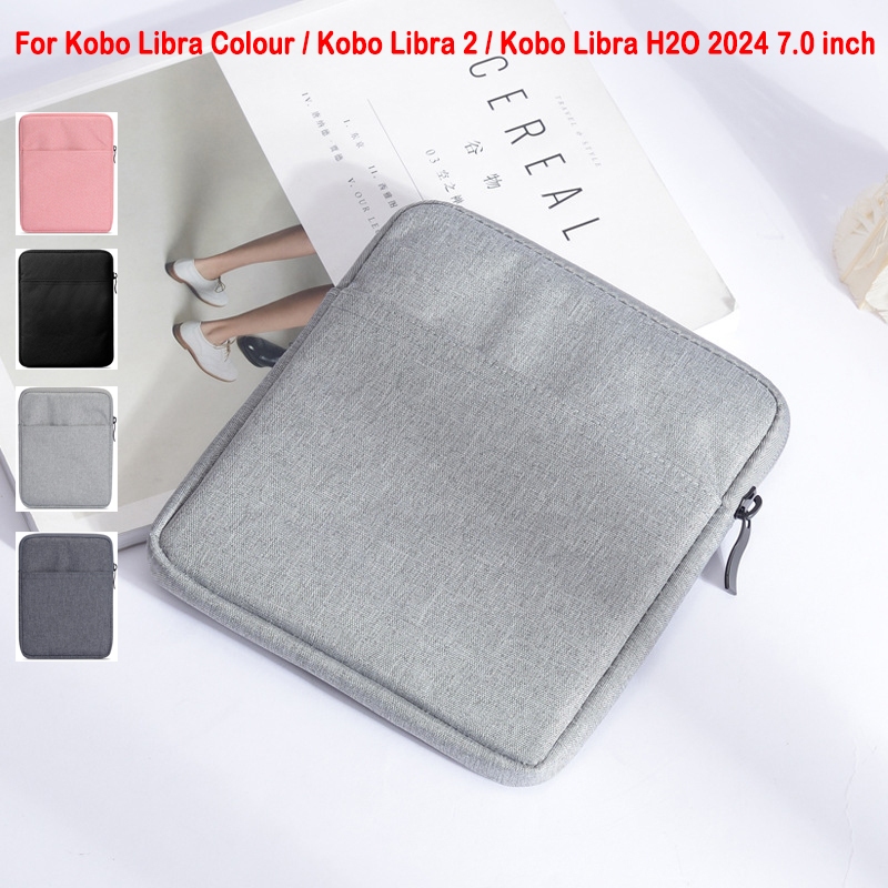 สําหรับ Kobo Libra Colour / Kobo Libra 2 / Kobo Libra H2O 2024 7.0 นิ้ว E-book คุณภาพสูง Oxford กระเ