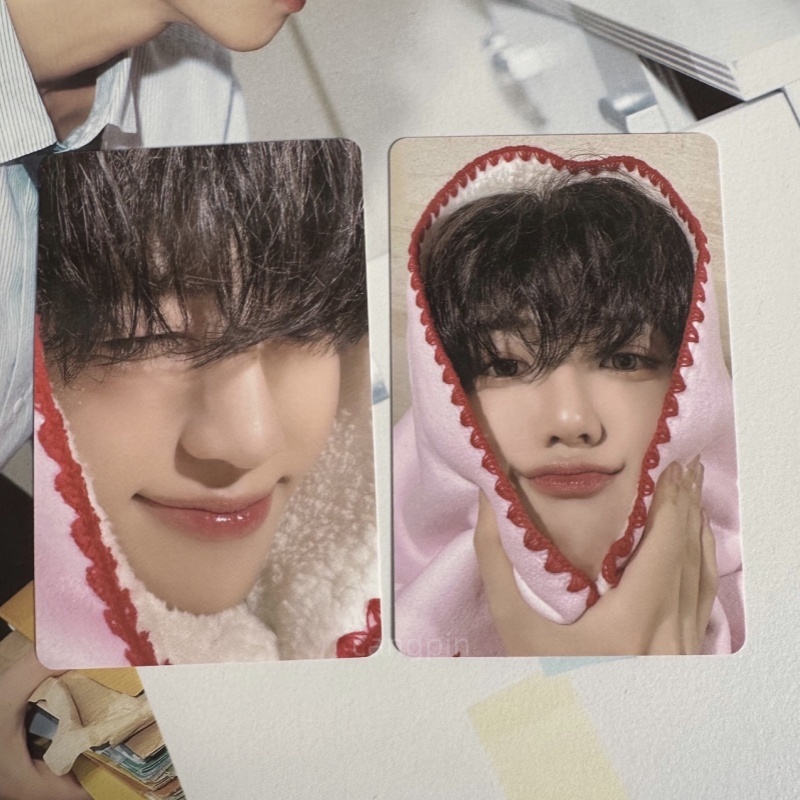 ชุด 2 ชิ้น NCTDREAM NCTDREAM smtown2024 การ์ดสุ่มคริสต์มาส nct dream Photo Card Jaemin