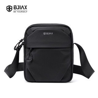 BJIAX แฟชั่นกระเป๋าสลิงผ้าไนลอนกันน้ําใช้ทุกวันแบบพกพา