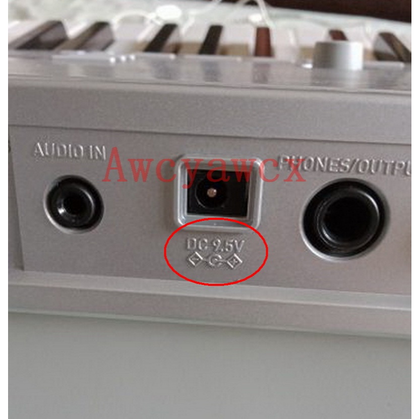 DC เครื่องชาร์จอะแดปเตอร์ไฟฟ้า 9.5V 1A AC Adapter Charger For Casio Keyboard Pianos CT-S1 CTK-245 AD-5X 2010 AD-E95100L ADE95100L AD-E95100LW Electronic Piano SA-77 SA-46 SA-47 SA-76 SA-78 ราคา ถูกที่สุด ดีลบีเคเค แกลเลอรีภาพที่ 3
