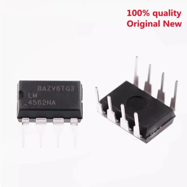 2 ชิ้น Original LM4562NA DIP-8 LM4562 4562NA DIP8 เสียงคู่เครื่องขยายเสียงการทํางาน
