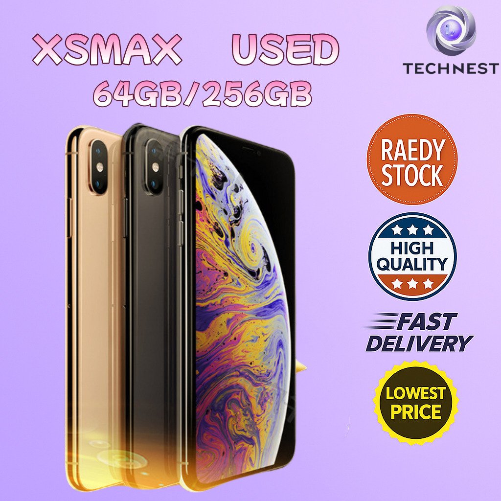 สต็อก- XSMAX/USED PHONE GOOD CONDITION SECOND HAND A+