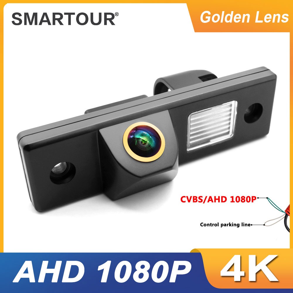 Smartour AHD 1080P รถย้อนกลับกล้องที่จอดรถสําหรับ CHEVROLET EPICA/LOVA/AVEO/CAPTIVA/CRUZE/LACETTI HD CCD กล้องมองหลัง