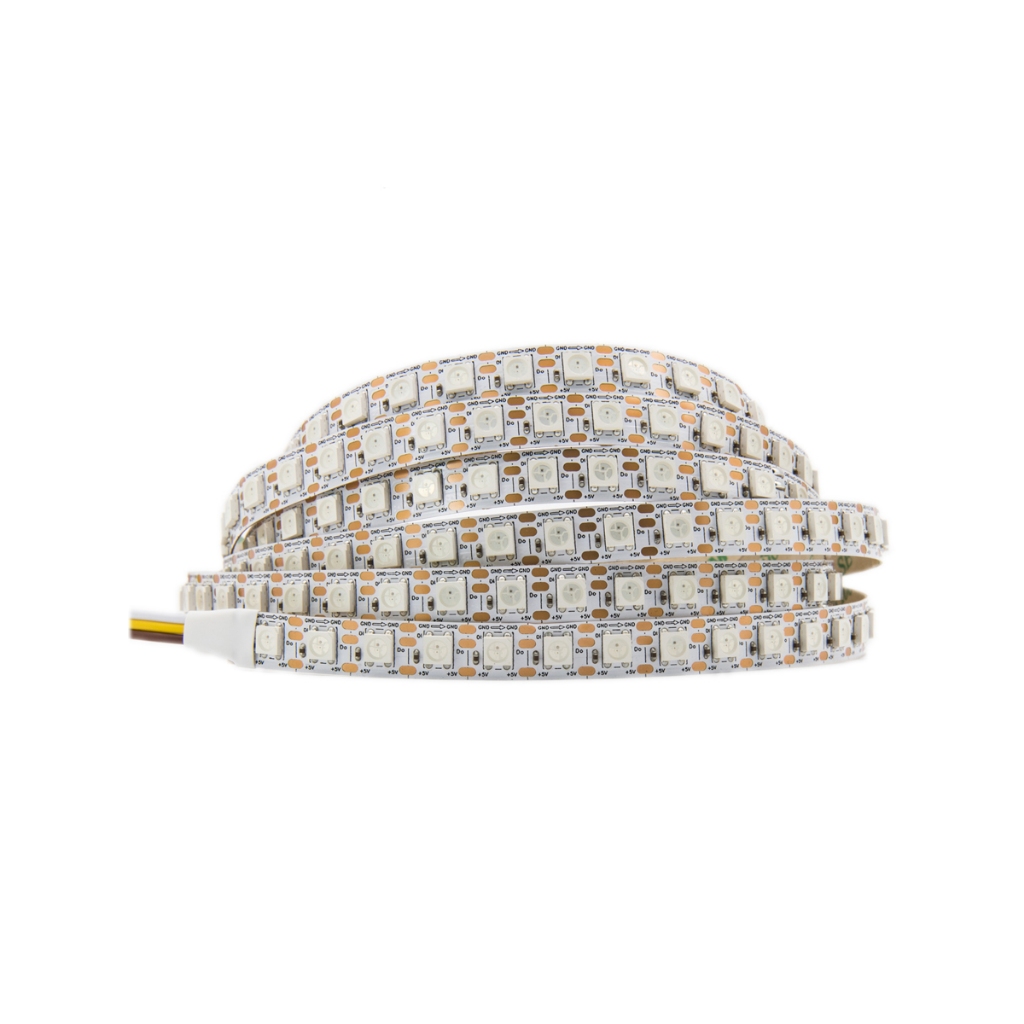 1 เมตร 2 เมตรแคบ DC 5V WS2812B 7.5 มม.3535 ไฟ Led Strip แอดเดรส WS2812 สมาร์ท RGB Led พิกเซลแถบ