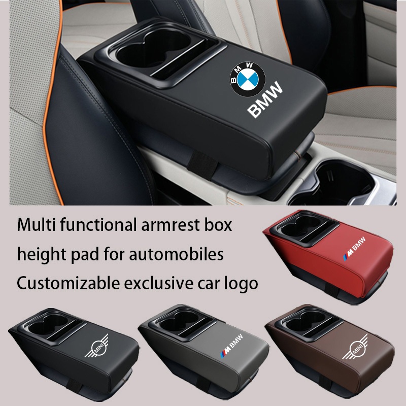 BMW รถมัลติฟังก์ชั่ที่วางแขนกล่องความสูง pad เหมาะสําหรับ E36 E39 E46 E90 E60 F10 F30 F20 G20 G30 E53 E85 E70 E84 F48 F15 F25 G01 G02 G05