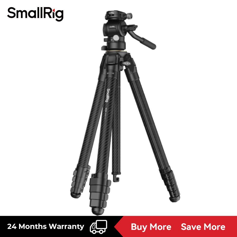 Smallrig กล้องขาตั้งกล้องแบบพกพาคาร์บอนไฟเบอร์ Travel ขาตั้งกล้อง Kit , #5025 #5026 #5028