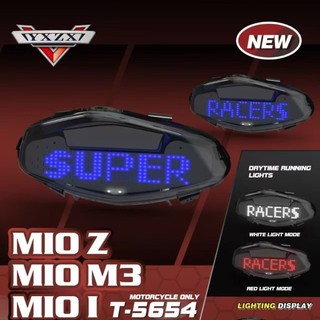 YXZX  MIO Z/M3/I 125 LED Dynamic Tail Light | Lazy Eyes Brake Light Flashing Motorcycle Safety Light