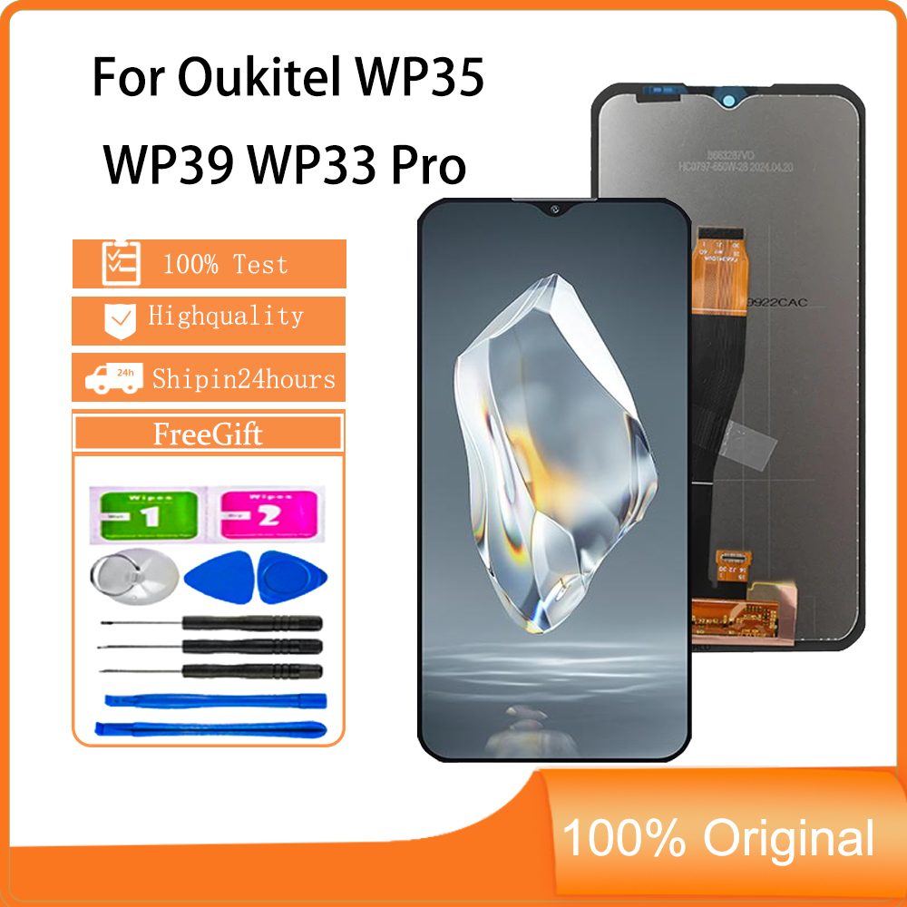 Smhdmy สําหรับ Oukitel WP35 WP39 WP33 Pro WP35 S จอแสดงผล LCD หน้าจอสัมผัสเปลี่ยน