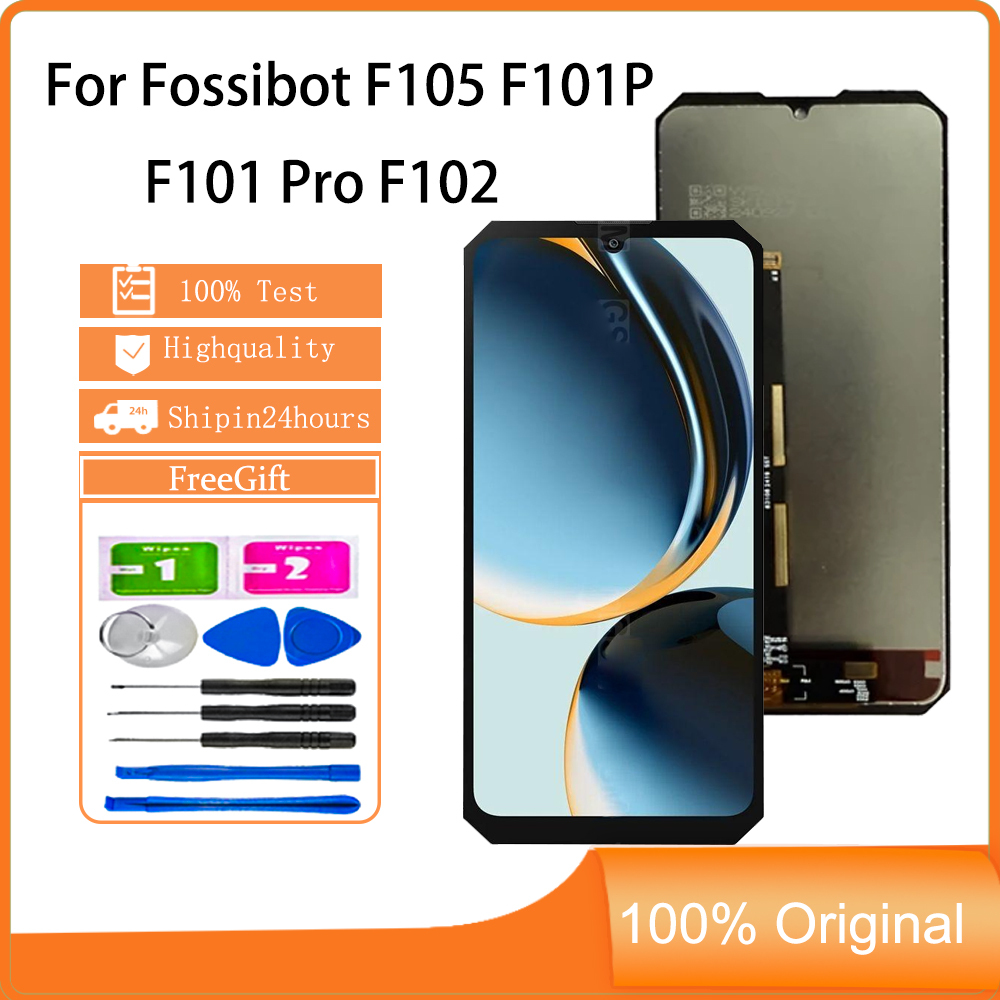 Smhdmy สําหรับ Fossibot F105 F101 F101P F101 Pro F102 จอแสดงผล LCD หน้าจอสัมผัสเปลี่ยน