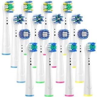 หัวแปรงสีฟันไฟฟ้า 4 ชิ้นสําหรับ Oral B EB17/18/20/25