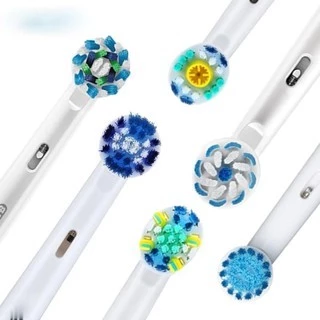 หัวแปรงสีฟันไฟฟ้า 4 ชิ้นสําหรับ Oral B EB17/18/20/25