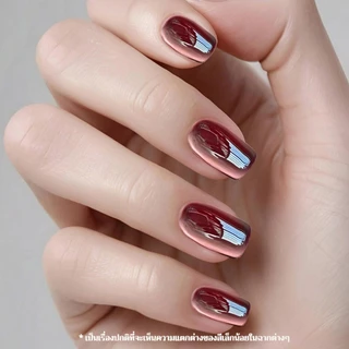 XEIJAYI 15มล สีเบอร์กันดีเข้มแคทอายส์ น้ำยาทาเล็บ ติดทนนาน เหมาะสำหรับใช้ในบ้านและร้านทำเล็บ