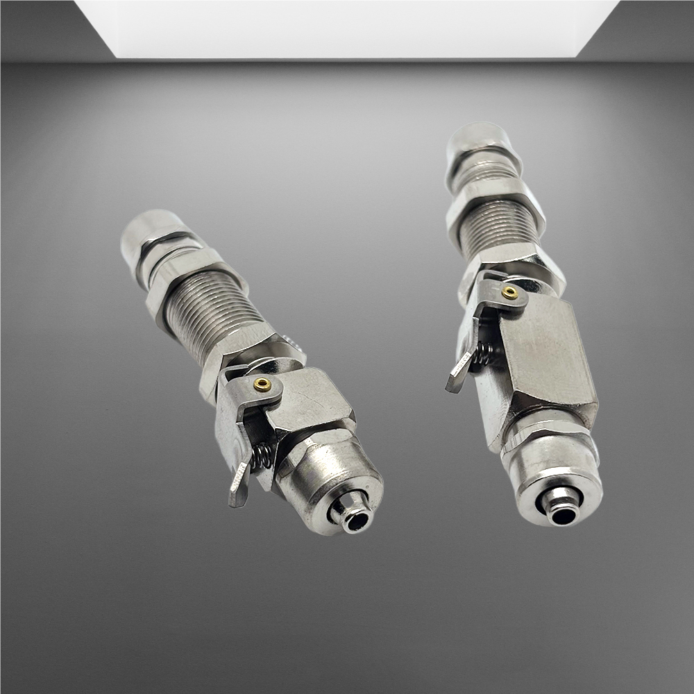 ทันตกรรม Scaler Air Water Quick Connector สแตนเลส Anti-Retraction สําหรับ Ultrasonic Scaler ทันตกรรม