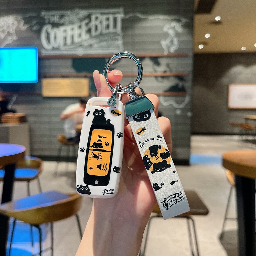 OFF WE GO Honda pcx160/giorno/forza 350/click 160 พวงกุญแจรถจักรยานยนต์ Honda เคสกุญแจรถ