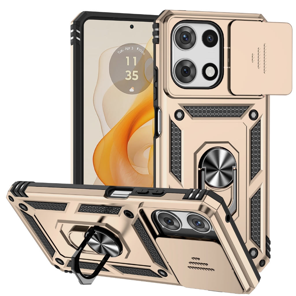 เคสโทรศัพท์สําหรับ Motorola Moto G 5G GPlay Power Stylus EDGE 2025 กรณีผู้ถือแหวนเกราะกันกระแทก Coqu