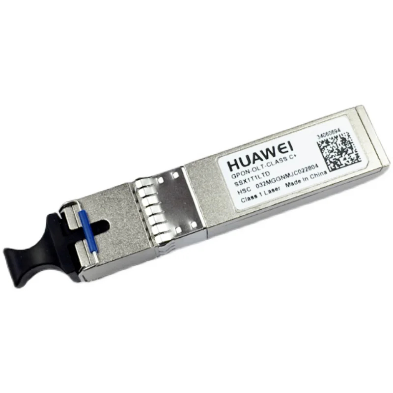 HW OLT โมดูลตัวแปลงไฟเบอร์ออปติก GPON OLT SFP OLT CLASS C + แหล่งจ่ายไฟโมดูลไฟเบอร์