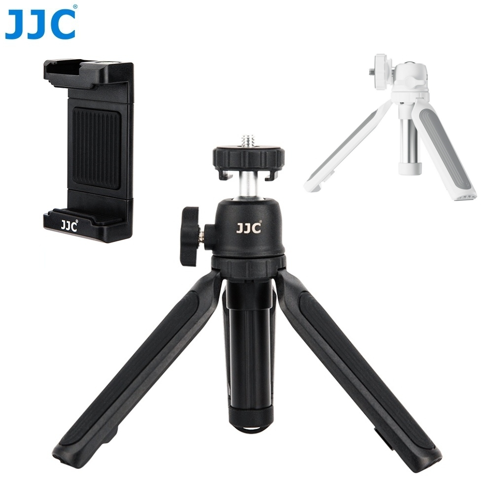 JJC Camera Tripod ขาตั้งกล้อง ขนาดเล็ก พร้อมซ็อกเก็ตเกลียว 1/4 นิ้ว -20 สําหรับกล้องแอคชั่น Ricoh GR3 GR3X Sony RX100M7 RX100VII VI V IV III II Canon G7X III II Olympus TG7 TG6 TG5 4 3