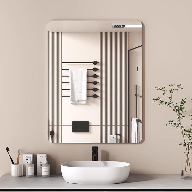 อะคริลิห้องน้ําแต่งตัวกระจกผนังกาวตนเองสําหรับห้องน้ําตกแต่งบ้านกระจก ความละเอียดสูง - รูปที่ 4