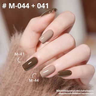 XEIJAYI 15มล สีทาเล็บ 6 สี สีน้ำตาล คงทนยาวนานคงทน เหมาะสำหรับใช้ในบ้านและร้านทำเล็บ