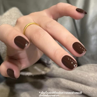 XEIJAYI 15มล--M042 สีทาเล็บสีน้ำตาลกาแฟใหม่ สีสันเข้มข้น เหมาะกับงาน DIY ที่บ้านและร้านทำเล็บ
