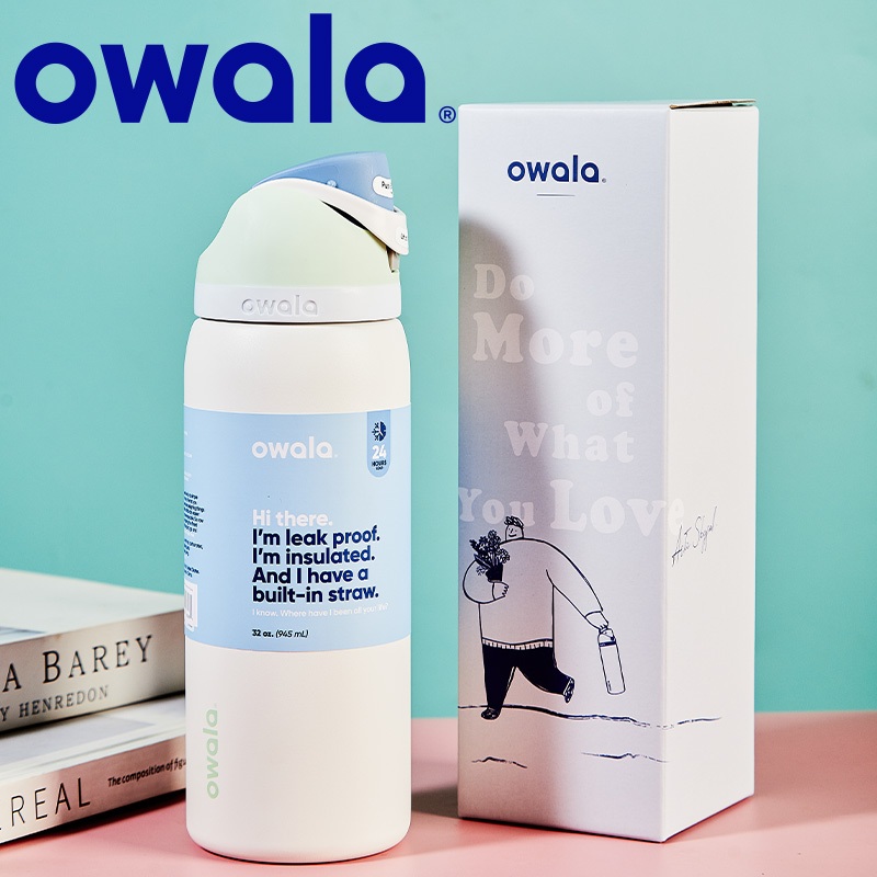 owala water bottle cup freesip tritan with straw bpa free 1 litre coffee mug original 24oz 32oz 40oz