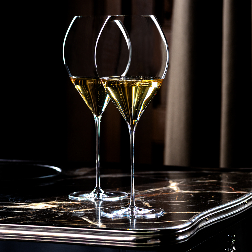 Lehmann Inspired Mouth Blown Wine Glasses Synergie 450ml/15oz Universal Glass Set 2 - Handcrafted Pr