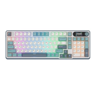 Royal Kludge RK S98 Phantom 98 Key Tri-Mode RGB แบบมีสายบลูทูธ 2.4G ไร ้ สาย 3 โหมดหน ้ าจอ TFT
