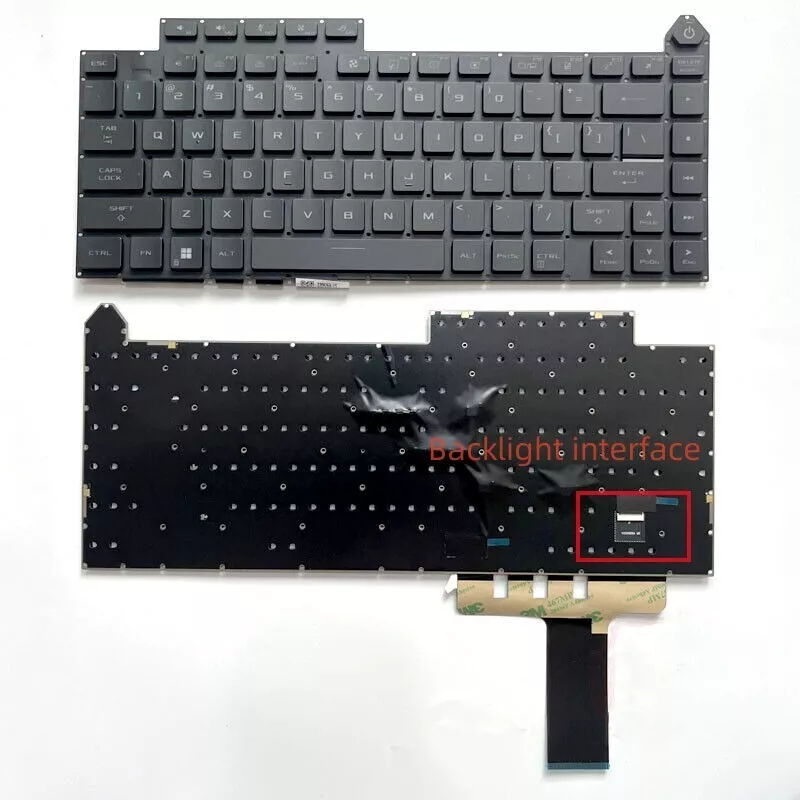 ใหม่ Asus ROG Strix G634 G634J G634JY G614 G614J US Per-key RGB backlit คีย์บอร์ด