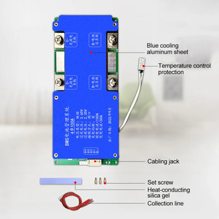 BMS 8S 24V 100A LiFePO4 Battery Balance Charge Board Equalizer NTC Temperature Protection Equalizador For Escooter/Ebike