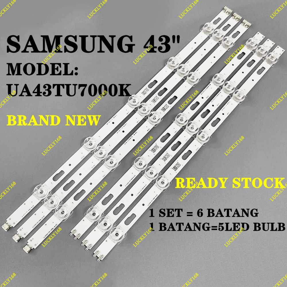SAMSUNG UA43TU7000K UA43TU8000K SAMSUNG 43" LED TV BACKLIGHT / LAMP TV UA43TU7000 UA43TU8000