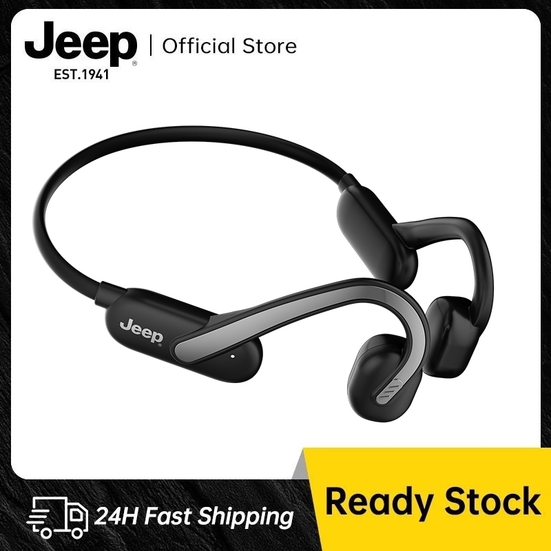 Jeep EC026 หูฟังบลูทูธ 5.3 IPX5 กันน้ํา HD Calls หูฟัง Bone Conduction สําหรับ ออกกำลังกาย