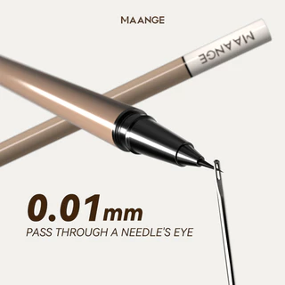MAANGE อายไลเนอร์ชนิดน้ำ - กันน้ำ ติดทนนาน 24 ชั่วโมง แห้งเร็ว ไม่เลอะ เหมาะสำหรับมือใหม่ E01