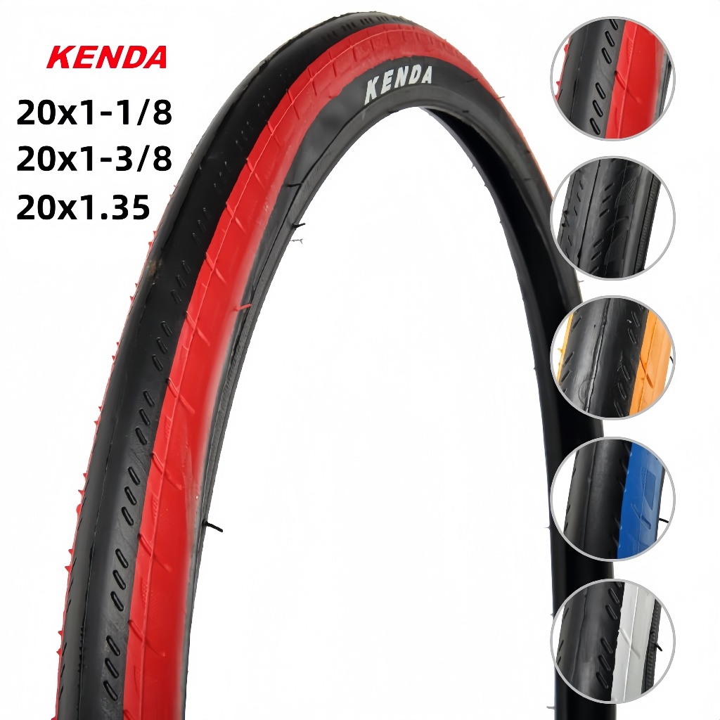 Kenda Mango 20X1.35 ยางหัวล้าน 20x1-1/8 จักรยานล้อเล็ก จักรยานพับ 20 นิ้ว ยางนอก 451/406