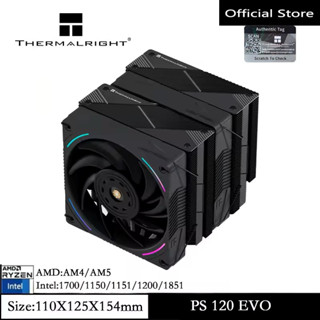 Thermalright PS120 EVO หม้อน้ํา CPU Cooler 76 มม.ท่อความร้อน…
